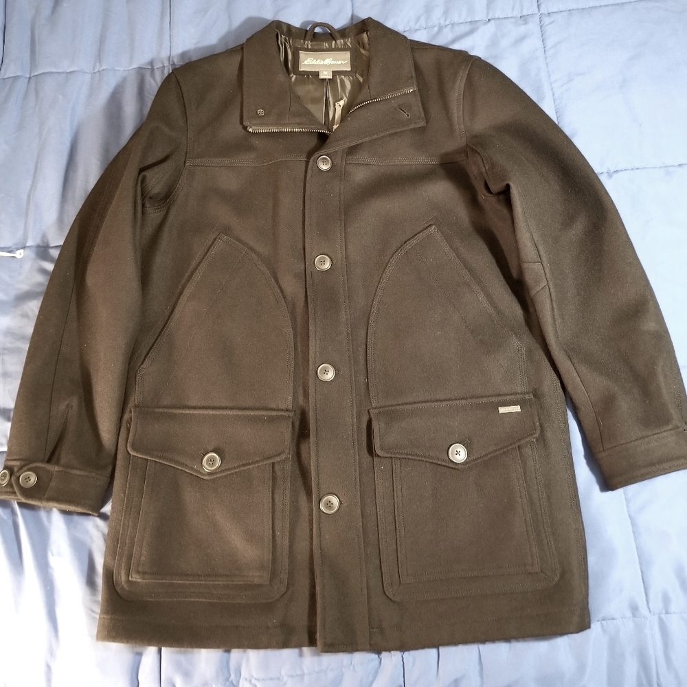 Men's Eddie Bauer Wool Dress Coat